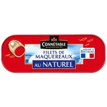 Connétable, Filets de maquereaux au naturel