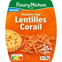 Fleury michon, Allumettes Végé Lentilles Corail