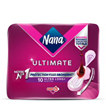 Nana, Serviettes protection flux abondant ultra long+ Ultimate