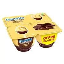 Danone, Crème dessert  Double saveurVanille & chocolat