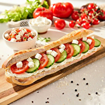 Votre boulanger vous propose, Sandwich veggie