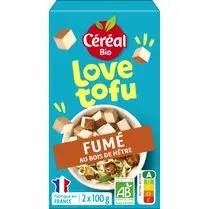 Céréal bio, Tofu fumé au bois de hêtre Bio 250g