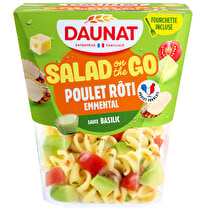Daunat, Salad & Go Pasta Box Poulet Rôti Avocat Emmental 270g