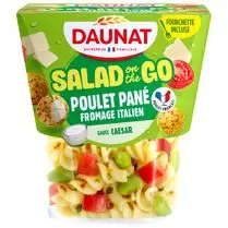 Daunat, Salad & Go Pasta Box Poulet Pané sauce Caesar 270g