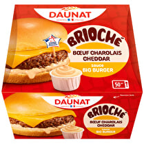 Daunat, 155G BURGER BRIOCHE BIG DAUNAT