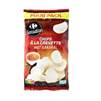 vico natur' et bon, chips à la crevette 150g carrefour sensation
