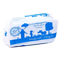 CAMPAGNOU, Beurre moulé 82% doux
