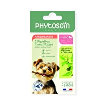 Phytosoin, Pipettes insectifuges chiot et petit chien
