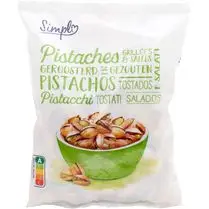Le moins cher, Pistaches grillées et salées