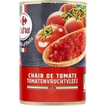 Crf extra, Pulpes de tomates