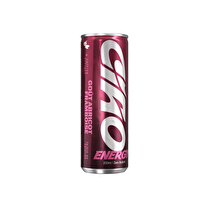 CIAO ENERGY, Boisson énergisante Abricot Framboise