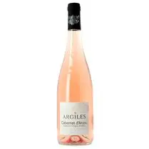 Argiles, Cabernet d'Anjou AOP  Rosé  2025  Haute Valeur Environnementale - 75 cl