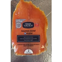 Fumage du Val de Lys, Saumon fumé 2 tranches Ecosse
