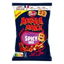 Monster Munch, Chips goût spicy BBQ