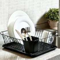 Carrefour, Egouttoir avec plateau 36,5x32,3x12,3cm