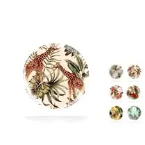 Votre rayon propose, Assiette dessert porcelaine savana 20.5cm