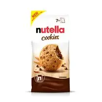 Nutella, Cookies fourrés avec pépites au cacao et coeur noisettes cacao en sachets individuels