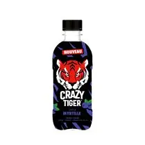 Crazy Tiger, Boisson énergisante myrtille