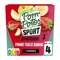 Pom'potes, 4x90g ssa sport fr/ban ppote