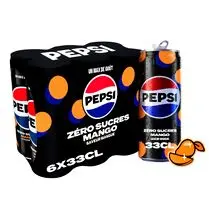 Pepsi, Soda à base de cola sans sucres saveur mangue