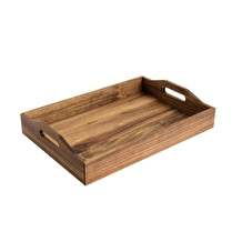 Carrefour, Plateau de service acacia 43cm