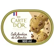 Carte d'or, Bac crème glacée café arabica de Colombie