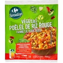 Carrefour, Poêlée riz rouge haricots
