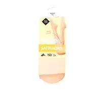 TEX, Mi-bas voile lycra beige taille unique x3