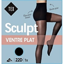 TEX, Collant sculpt affinant sculptant noir 15D taille 5