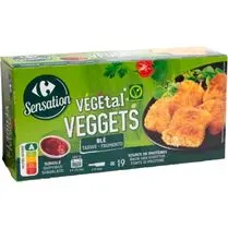 Carrefour, Nuggets Vegetal Veggets blé