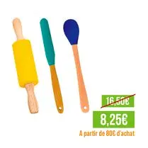 Collector enfant, Set 3 ustensiles