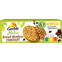 Gerblé, Biscuit Moelleux chocolat