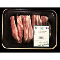 Votre boucher propose, Porc Bleu-Blanc-Coeur : Poitrine tranchée sans os