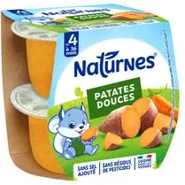NATURNES, Bols de légumes Patate douce