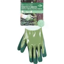 Carrefour, Gants de jardinage plantes et arbustes taille 7