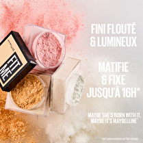 Gemey maybelline, Fit me poudre fixatrice matifiante 01 translucide