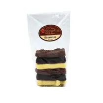 Chuques du nord, sachet guimauve chocolat panaché 155g chuques du nord