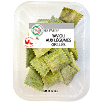 Votre charcutier propose, Ravioli aux légumes grillés