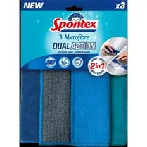 Spontex, Microfibres dual action x3