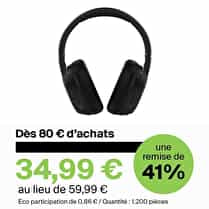 BELKIN, Casque audio circum-aural noir