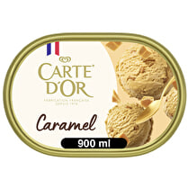 Carte d'or, Bac crème glacée caramel fleur de sel de Camargue