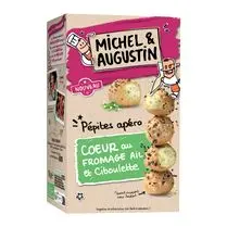 Michel et Augustin, Coeur au fromage ail et ciboulette