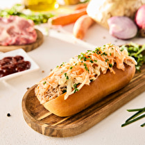 Votre boucher propose, Produit élaboré: Hot dog pulled pork