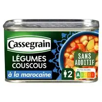 Cassegrain, Légumes couscous à la marocaine