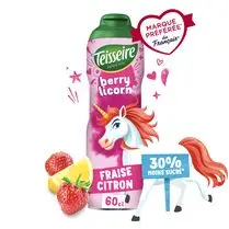 Teisseire, Sirop Berry licorne fraise citron