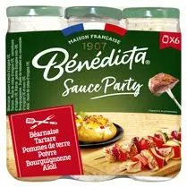 Bénedicta, Sauces party x6