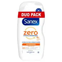 Sanex, Shampooing douche Hypoallergénique nourissant