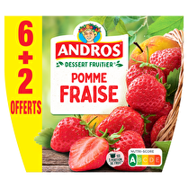 Andros, Desserts fruitiers pomme abricot