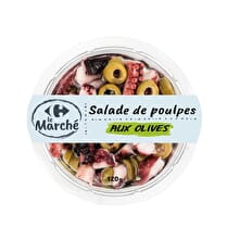 Carrefour, Salade de poulpes aux olives