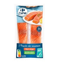Carrefour, Pavés de saumon ASC Norvège
